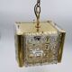 Lustre laiton verre vintage