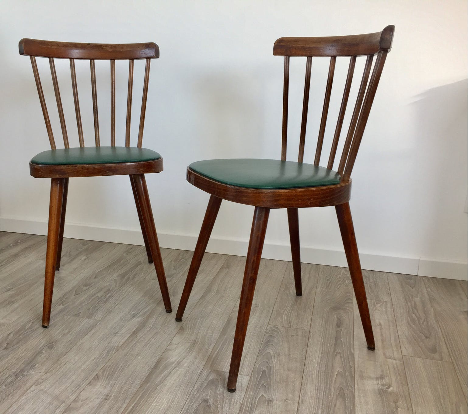 Pair of bistro chairs Baumann brand
