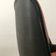 Vintage orange armchair model 451 with wheels by Steelcase Strafor, design by Randall Buck