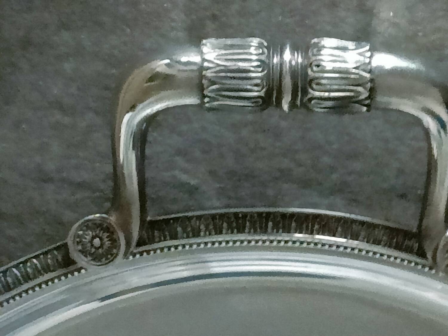 Large Christofle Malmaison tray