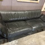 De Sede leather sofa 1980 design Reto Frigg