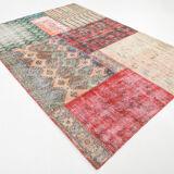 Distressed turkish rug 302x215cm