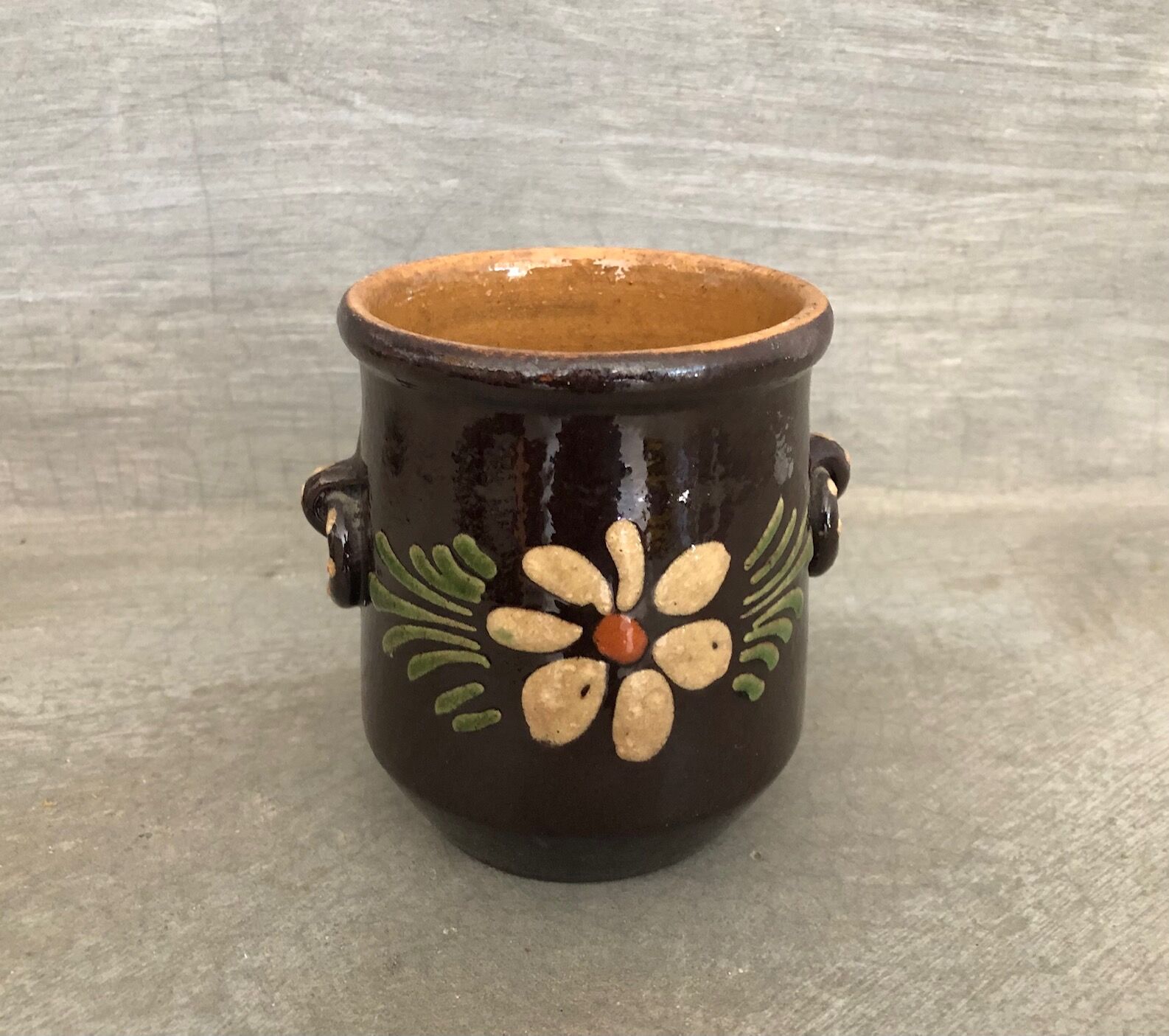 Alsatian stoneware pot