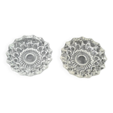 Lot de 2 cendriers / vides poches
