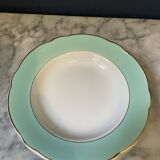 Set of 4 plates of Luneville