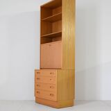 Vintage wardrobe with drawers and desk