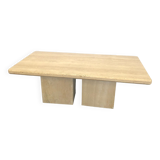 Table basse en travertin