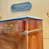 Lebrund Jean-Baptiste Louis XVI period mahogany secretary stamped