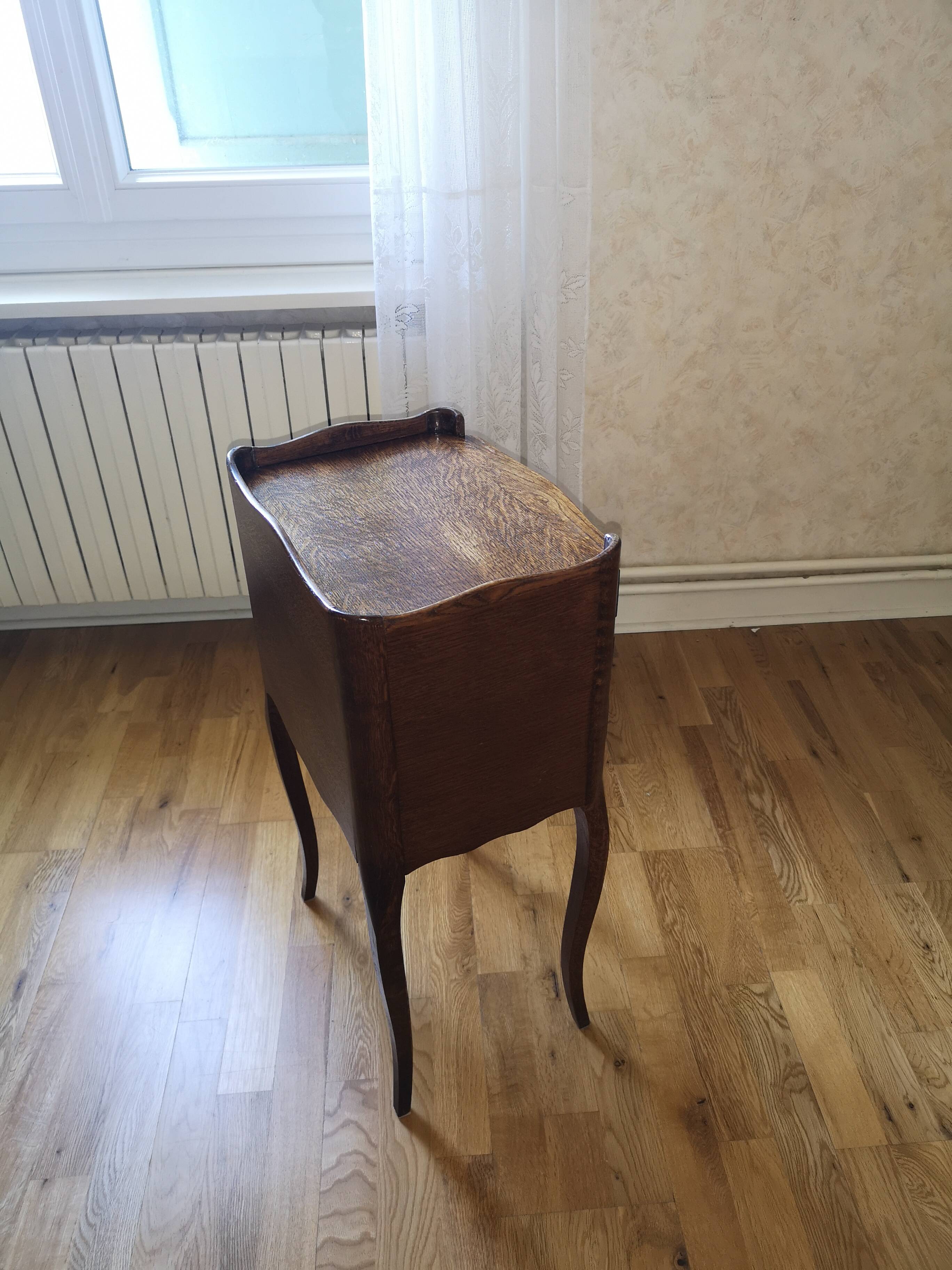 Petit meuble d’appoint / chiffonnier 3 tiroirs en bois – Style rustique