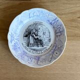 5 talking plates "saving" Sarreguemines