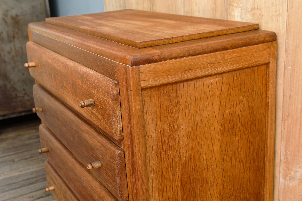 Chest of drawers light oak, 50s
