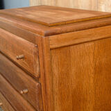 Chest of drawers light oak, 50s