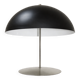 Modern table lamp – 1980s, metal, black shade, 2x E27