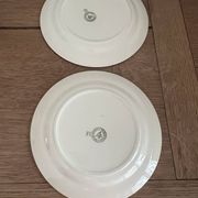 6 Italian dessert plates Pagmossin in ceramic