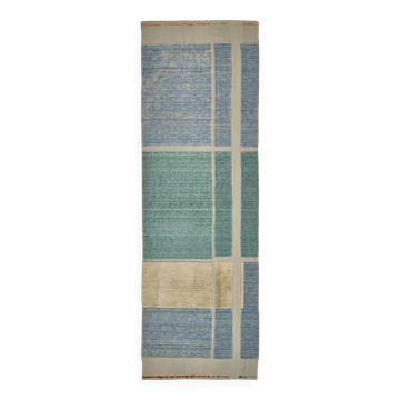 Turkish Handcrafted Loom Oushak Rug 106 cm x 330 cm