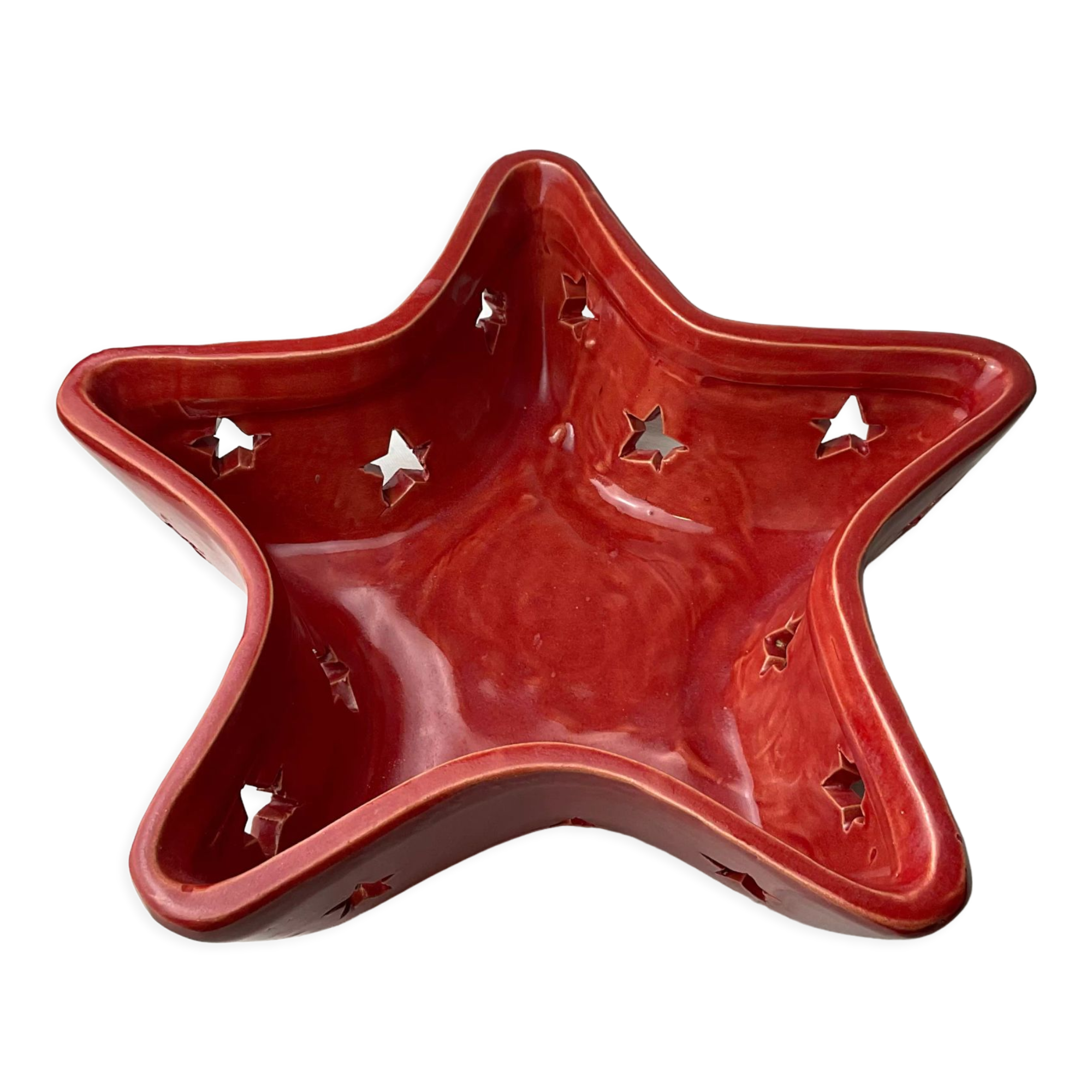 Ceramic star pocket tray