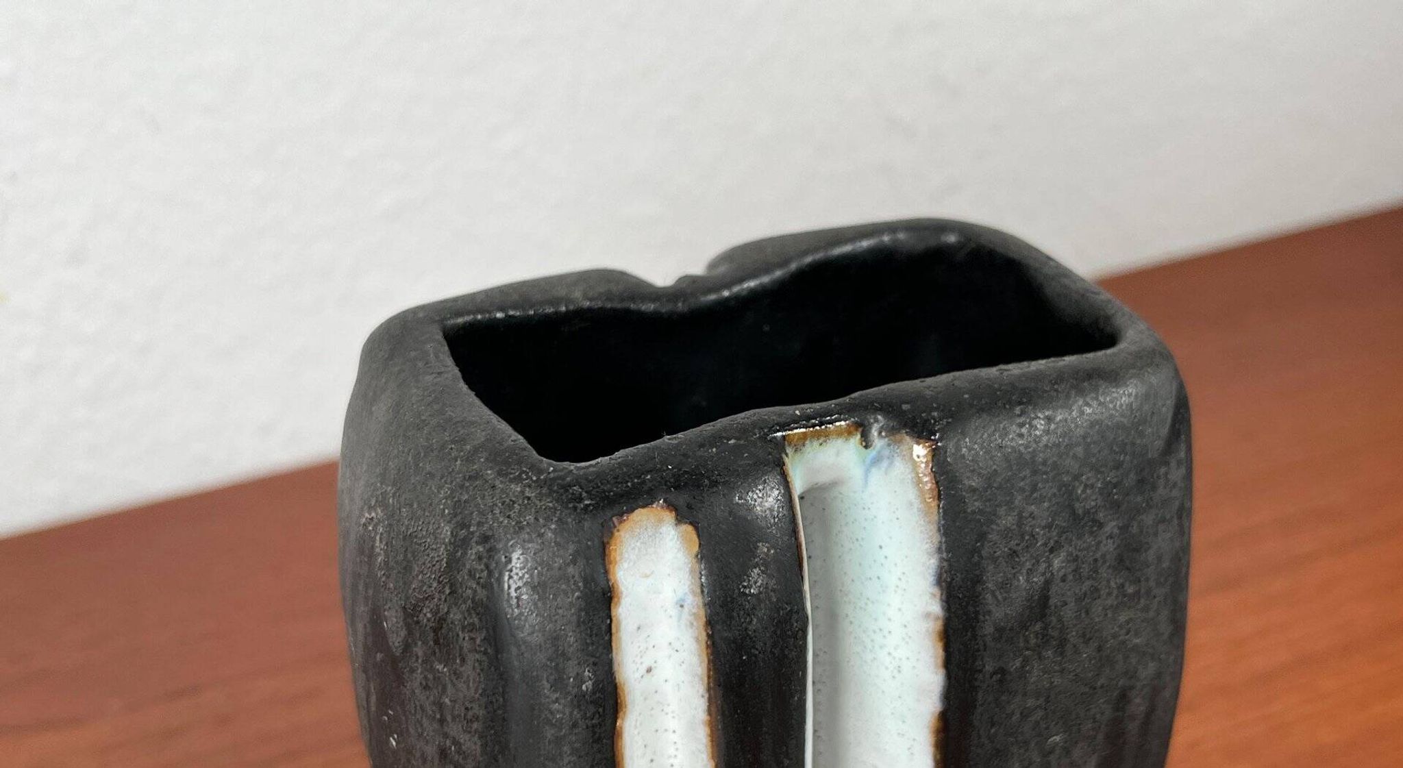Mid-century studio pottery vase by Helmut Friedrich Schäffenacker for Schäffenacker Keramik, 1960s.