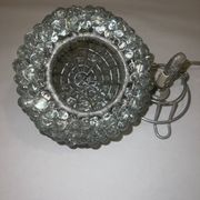 Handcrafted glass bubble lamp