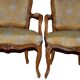 Louis XV style armchairs, around 1890