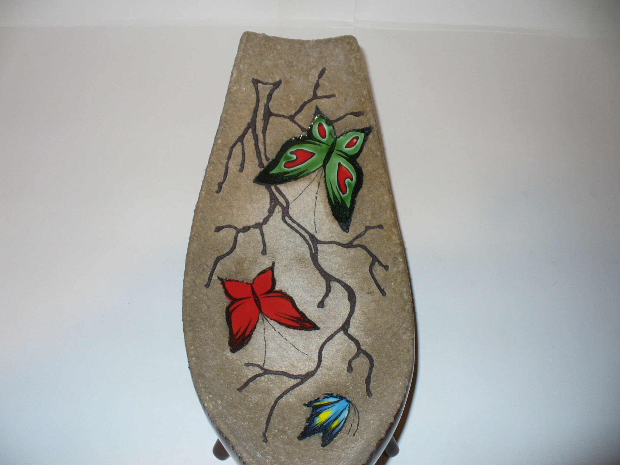 Butterfly fruit cup - Gabriel Fourmaintraux desvres