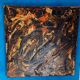 Abstract Materic Oil on Canvas Signed DE ROSA 1997 80x80cm