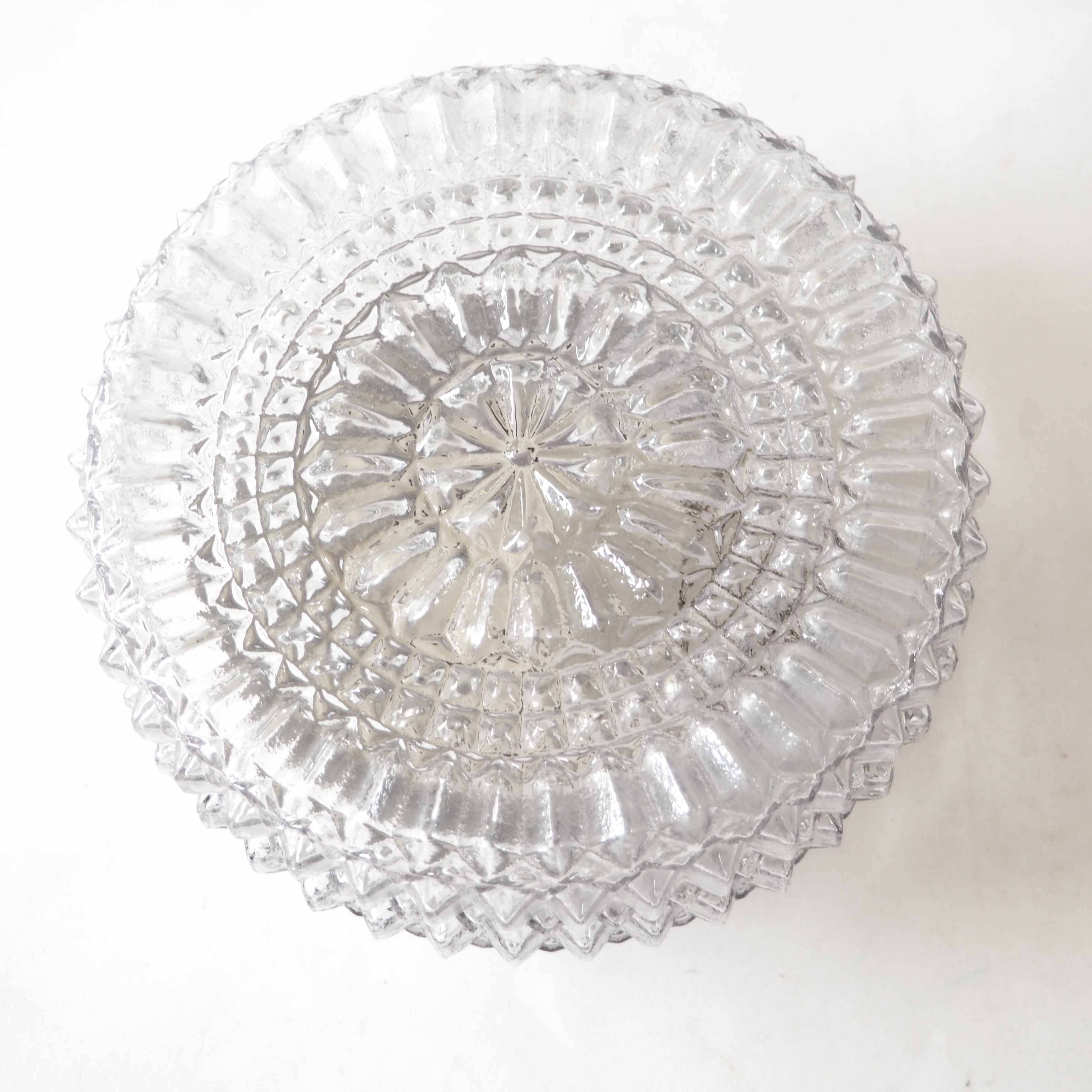 Ceiling lamp glass sun