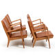 Lot de 4 fauteuils AP-16 en chêne par Hans Wegner
