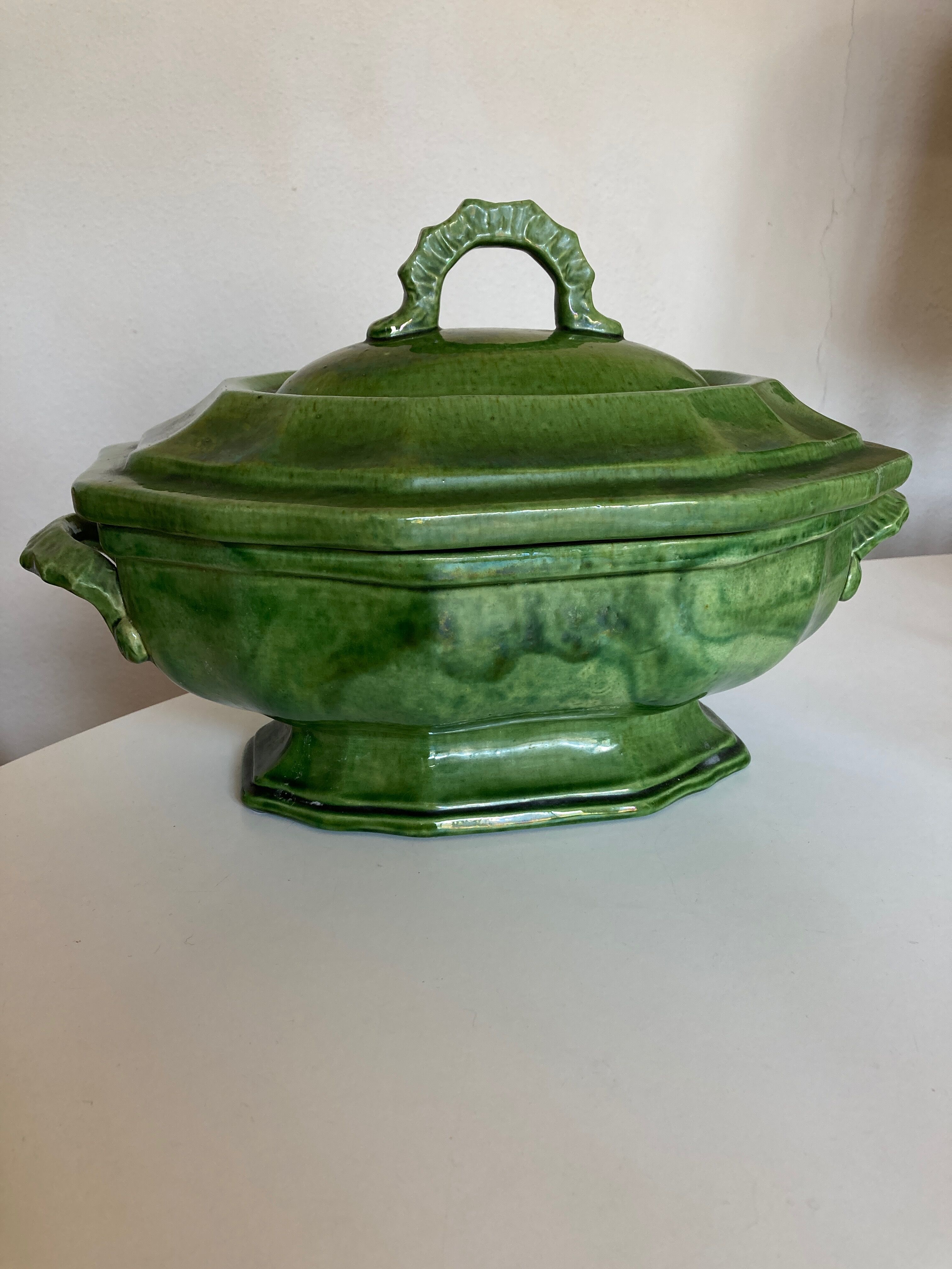 Tureen in Aegitna glazed clay 1960