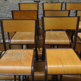 Lot of 40 school chairs 60