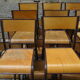 Lot of 40 school chairs 60