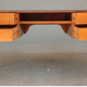Plated style Louis XVI mahogany desk