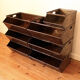 Set of 7 metal industrial lockers with spout "Valentini Lyon"