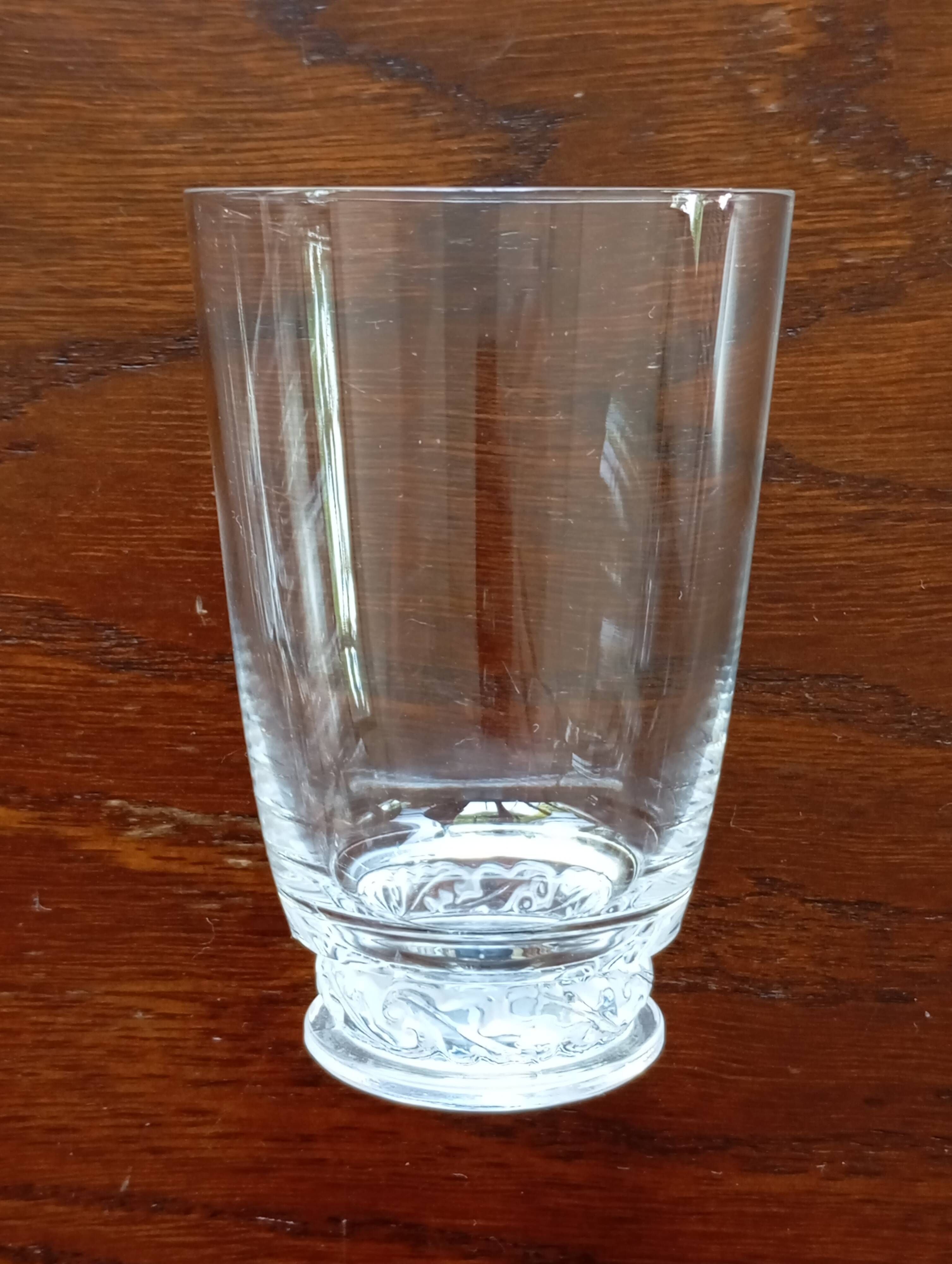Port glasses 'Saint-Hubert' Lalique