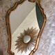 Old gilded mirror