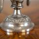 Silver-Plated Two-Armed Candleholder, 1940s