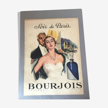 Publicité vintage à encadrer bourgeois