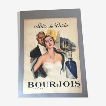 Vintage advertising to frame bourgeois