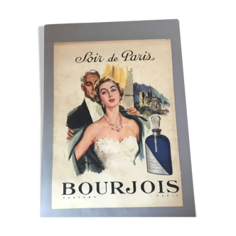 Vintage advertising to frame bourgeois