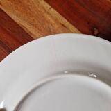 Limoges porcelain - Set of 3 plates, Rhapsodie bleue model