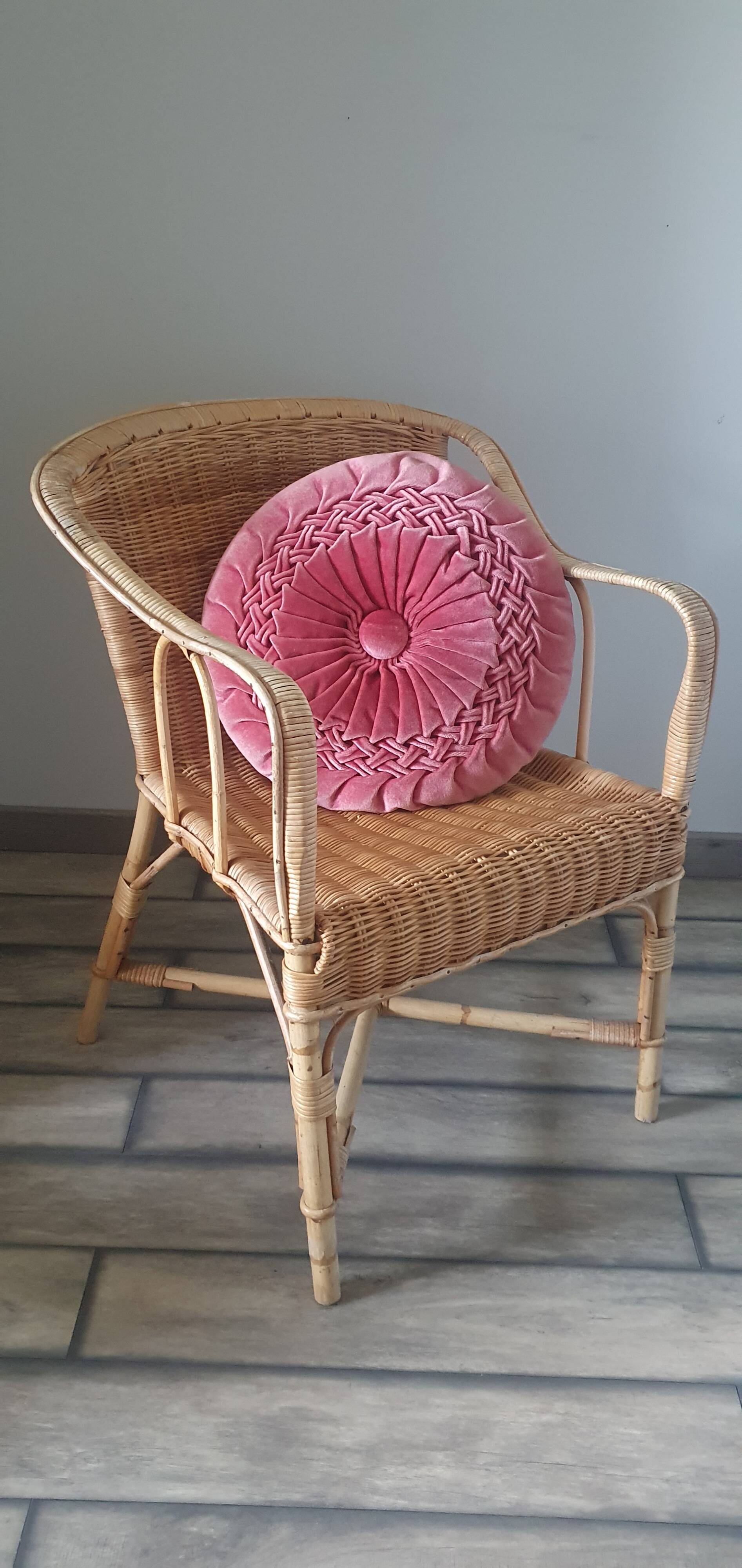 Rattan armchair