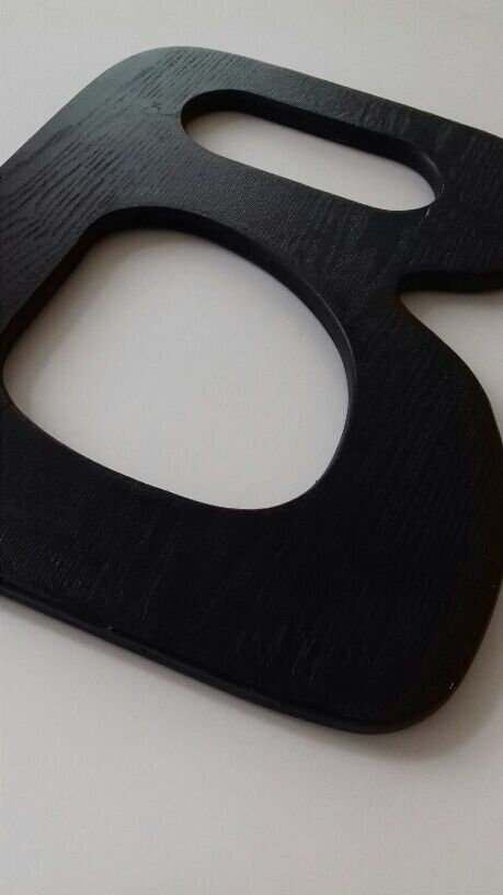 Letter b vintage 1970