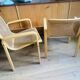 Chaises Olivo Pietro 70' cannage et bois