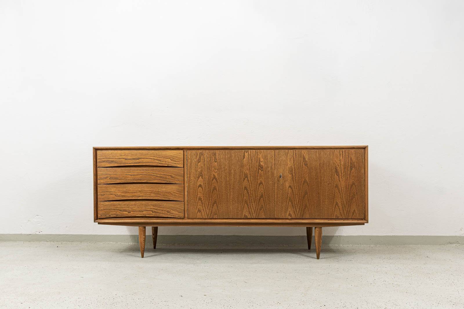 Vintage sideboard by Bydgoskie Fabryki Mebli, 1960, Poland