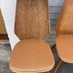 (Lot) 5 chaises vintage bois attribuées à Baumann (à restaurer)