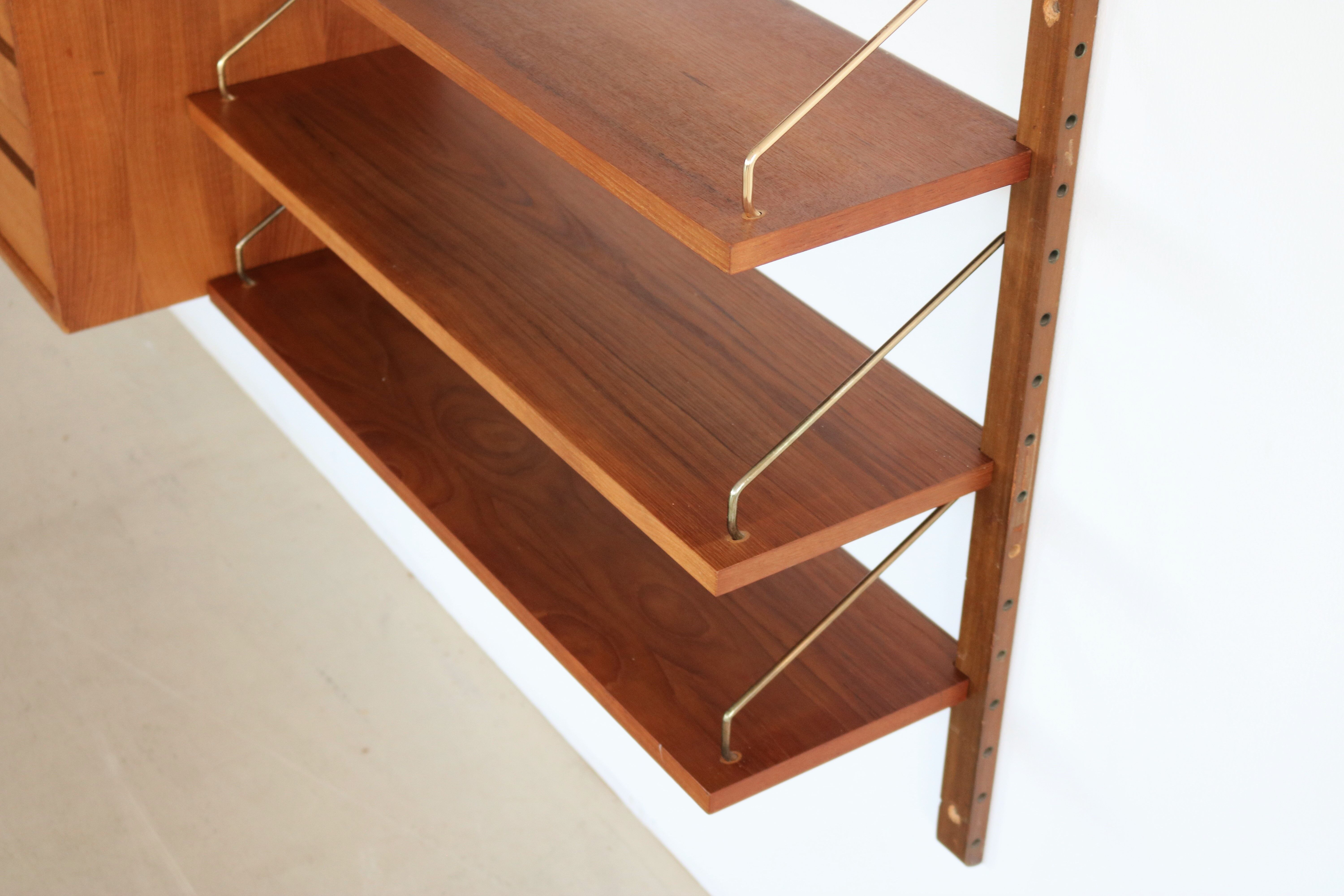 Wall unit by Poul Cadovius "Royal System"