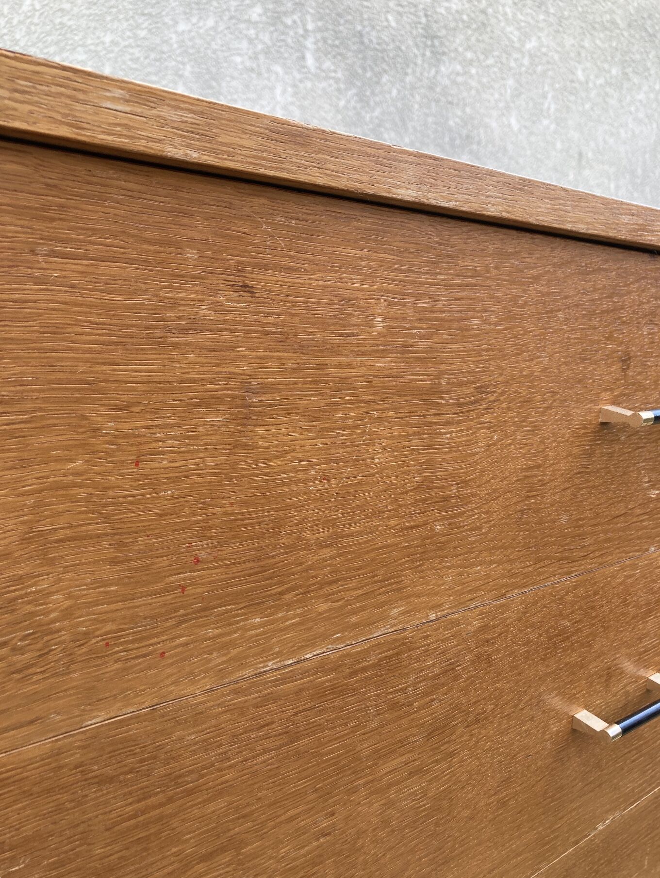 Commode pieds compas vintage