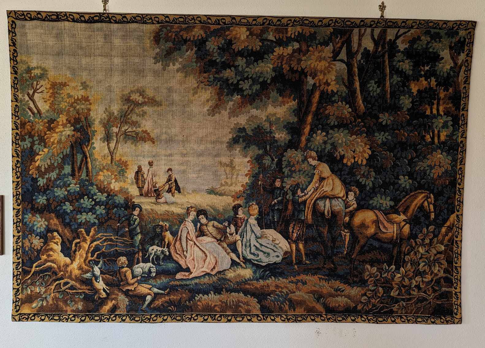 Aubusson tapestry Robert Four