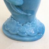 Vase Main Cornet opaline