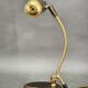 Lampe de bureau en laiton réglable, Allemagne, années 1960