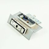 Pair Of Mid Century Sputnik Chrome Wall Lamps From Doria, Germany, 1970s